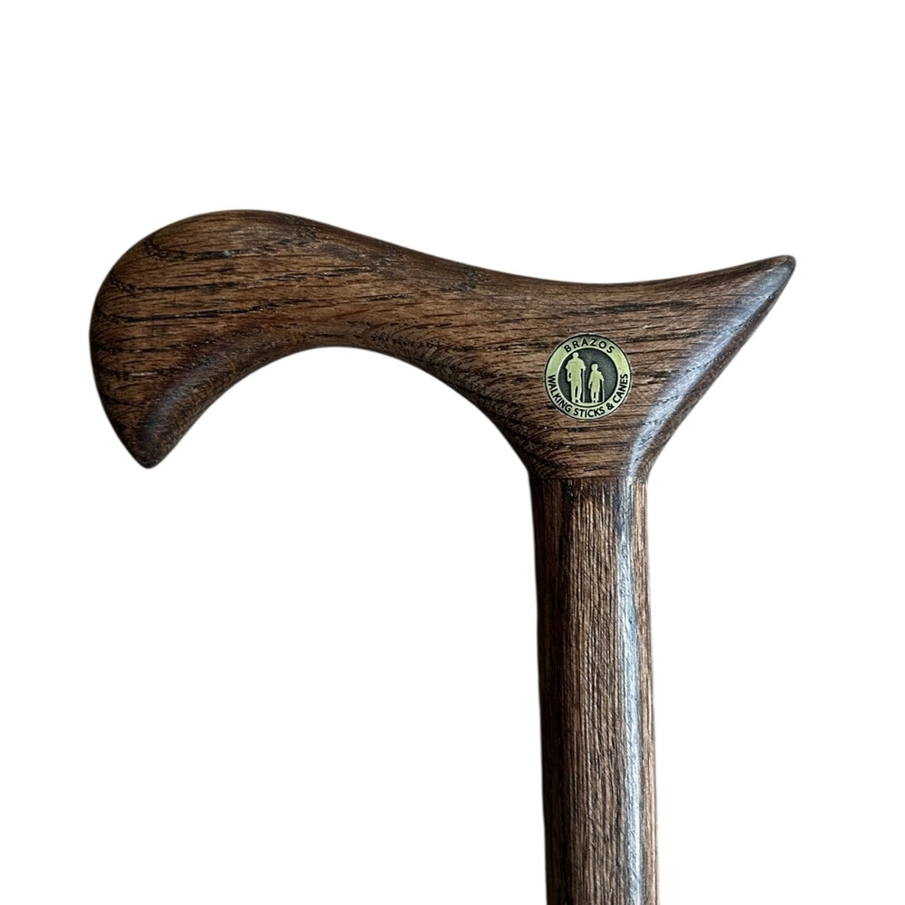 Brazos Solid Wood Walking Cane Twisted Handle 37”… - image 3